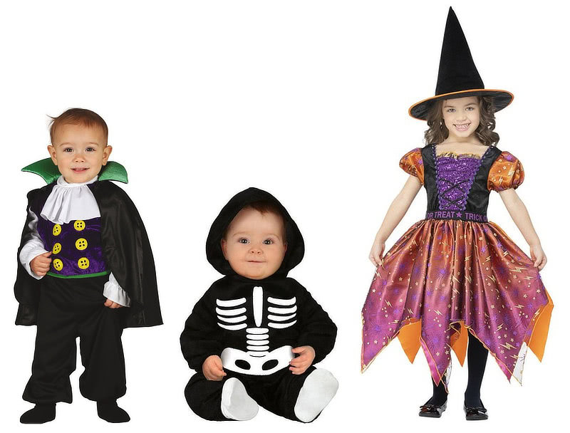 kostýmy pro děti na halloween