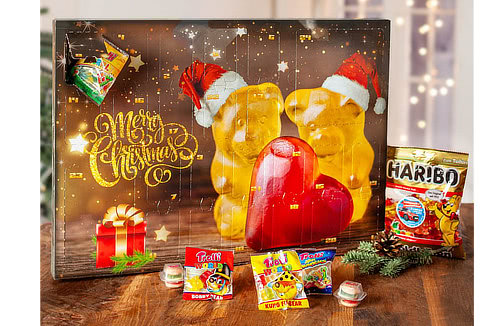 Adventní kalendář haribo
